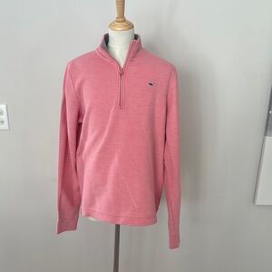 🛑CLEARANCE 🛑 Pink Quarter-Zip Pullover